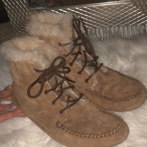 UGG Moccasin Booties (Barely Worn)